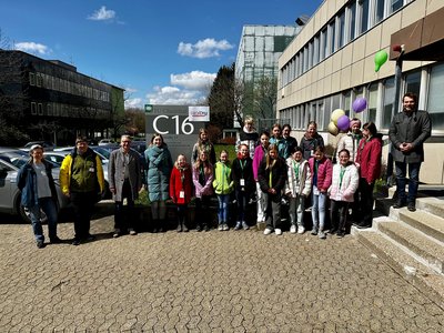 Treffen am ICVT-Institut zum Girlsday 2023